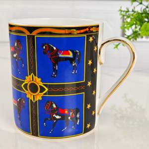 Tasse à eau en céramique créative et personnalisée de 330 ml pour la maison et le bureau, cadeau d'anniversaire pour les couples, tasse assortie - Product Image 4