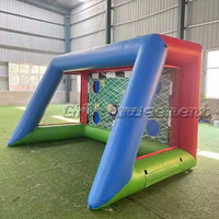 GMY Gonflables PVC Football Shootout Sports de plein air Jeu de football gonflable But de football Shooting Out Target