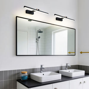 Modern 40cm Black Gold LED Wall Lamp 6W Mirror <b>Front</b> <b>Light</b> <b>for</b> Bedroom Washroom Bathroom Hotel - Product Image 4