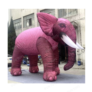 Quảng cáo ngoài trời <span class=keywords><strong>Inflatable</strong></span> cuộc sống Khổng Lồ Kích thước Elephant mô hình lớn <span class=keywords><strong>Inflatable</strong></span> voi động vật cho trang trí - Product Image 1