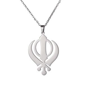 Collier personnalisé résistant à l'eau plaqué or 14k 18k en acier inoxydable 316l avec pendentif épées et couteaux pour femmes - Product Image 6