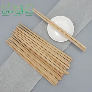 Disposable Bamboo Chopsticks High Quality Healthy Custom Carbonzie Brown Bamboo Travel Chopsticks Set
