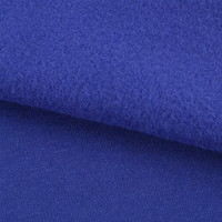 Tissu en molleton bouclette 100 % polyester style japonais, toucher coton, pour sweat-shirt à capuche, tissu tricoté brossé et peigné
