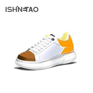 <span class=keywords><strong>Sneakers</strong></span> da <span class=keywords><strong>donna</strong></span> con plateau di alta qualità in PU <span class=keywords><strong>bianche</strong></span> alla moda scarpe da passeggio Casual per l'inverno estivo leggero traspirante per - Product Image 2