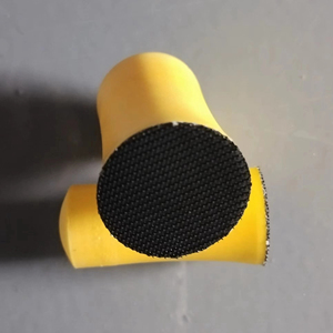 Pexmientas 5 Zoll Kfz-Schaum Hands chleif block Polier kissen Klett verschlüsse - Product Image 2