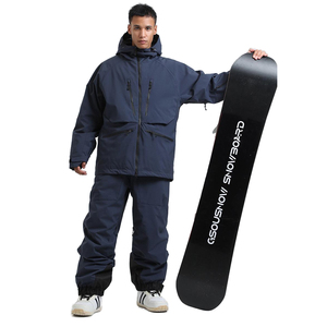 <span class=keywords><strong>Tuta</strong></span> da Sci Invernale Personalizzata da <span class=keywords><strong>Uomo</strong></span>, Completo da <span class=keywords><strong>Snowboard</strong></span> Impermeabile e Termico in 2 Pezzi, Set Salopette da Sci Calda per Esterno, <span class=keywords><strong>Tuta</strong></span> da Neve - Product Image 4