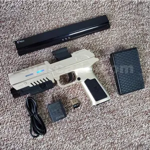 Pistol Cahaya USB Nirkabel Isi Ulang Gaya Solenoid Arcade Asli Shooting Feel Senapan Cahaya Komputer Multifungsi