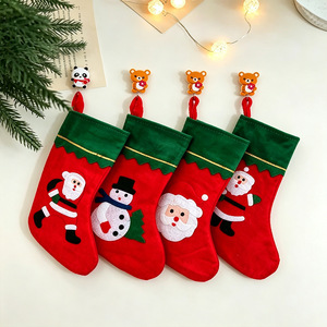 Sac cadeau <span class=keywords><strong>de</strong></span> Noël, grand pendentif pour sapin <span class=keywords><strong>de</strong></span> Noël, nouveaux articles décoratifs transfrontaliers pour Noël 2026 - Product Image 1