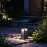 Lampadaire LED Litecent IP65 étanche 3,5W 7W 10W AC220V-240V pour éclairage paysager extérieur, lampes de jardin, lampes de pelouse