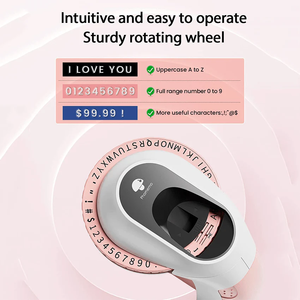 פוממו E975 מכונת יצירת תוויות הבלטות יצרנית מדבקות ניידת 3D בולטות מדפסת מדפסת כותב לארגון ביתי משרדי - Product Image 3