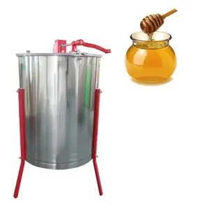 honey extractor centrifuge 4-Frames Dadant Manuel Honey Centrifuge Extractor Machine For Bees Extracting