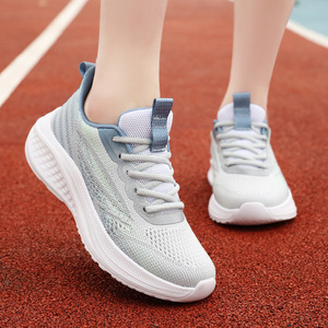 Zapatillas Deportivas para <span class=keywords><strong>Mujer</strong></span>, Tallas Grandes 40-45, Ultraligeras, Amortiguadoras, Parte Superior de Malla Transpirable, Entresuela de EVA, Suela Suave Antideslizante - Product Image 3