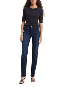 <span class=keywords><strong>Jean</strong></span> en denim skinny sculptant pour femme <span class=keywords><strong>Levis</strong></span> 312, délavage foncé, taille mi-haute, Cobalt Haze 27W / 30L - Product Image 1
