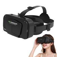 Lunettes VR anti-lumière bleue, design respirant, boîte VR légère, casque VR 3D pour enfants, compatible iPhone Samsung Android
