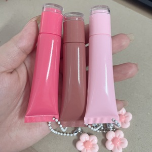 Baume à lèvres personnalisé végétalien aux peptides, mignon, 12 ml, avec porte-clés fleur et étiquette privée - Product Image 5