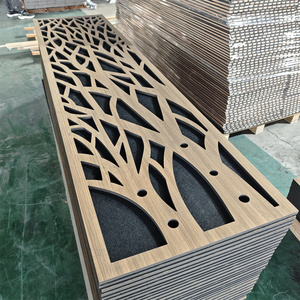 Paneles Acústicos de <span class=keywords><strong>Madera</strong></span> de Roble para Pared, Paneles Acústicos para Techo Interior, Paneles Acústicos Insonorizantes con Diseño Único - Product Image 2