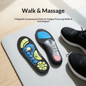 <span class=keywords><strong>Solette</strong></span> <span class=keywords><strong>Ortopediche</strong></span> Magnetiche Personalizzate, Supporto per Arco Plantare, Inserti per Scarpe con Assorbimento degli Urti in EVA per Uomini e Donne - Product Image 2