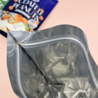 Sacs en plastique personnalisés imprimés pour cacahuètes, colorés, avec impression héliogravure, type stand-up, réutilisables pour aliments, aliments pour animaux, chewing-gum