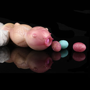 Nouveau <span class=keywords><strong>poisson</strong></span> forme Anal jouets sexuels godemichet Anal fantaisie Silicone ovipositeur <span class=keywords><strong>gode</strong></span> avec oeufs ovipositeur jouet pour adulte jeu de sexe - Product Image 6