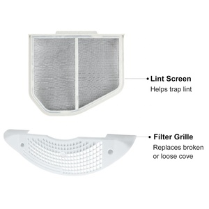 Kit de filtre à charpie pour sèche-linge W11117302 W10120998, écran et <span class=keywords><strong>grille</strong></span> de remplacement pour pièces de sèche-linge Whirlpool Kenmore - Product Image 5