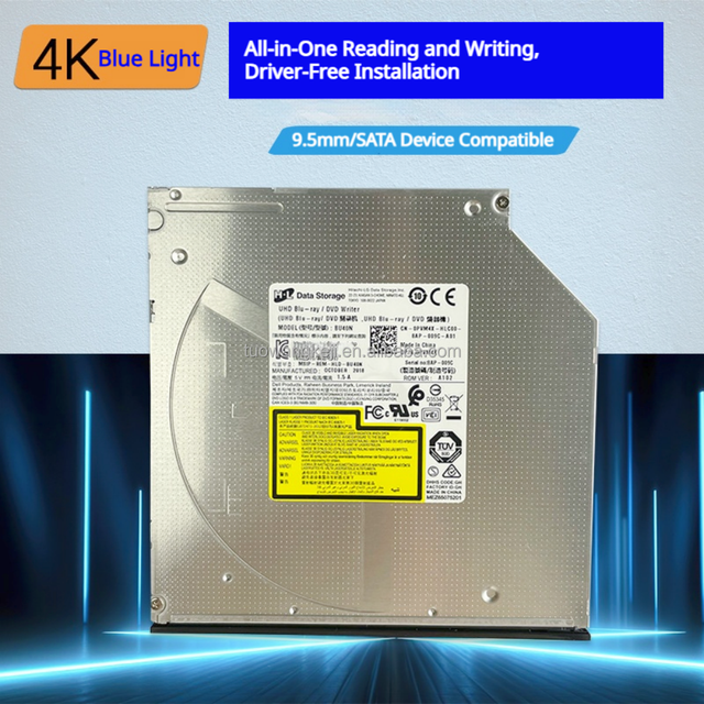 For LG HL BU40N Laptop 4K Ultra HD UHD 6X 3D Blu-ray Writer 100GB 128GB Bluray Burner Slim SATA Drive 4X BDXL BD-RE SL DL TL QL