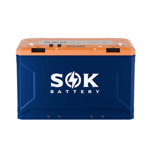 แบตเตอรี่ SOK 150Ah 24V LiFePO4 3.84kWh บลูทูธ, พร้อมฮีตเตอร์ในตัว + CANBus SK24V150PH 15,000+ รอบการใช้งาน รับประกัน 7 ปี - Product Image 1