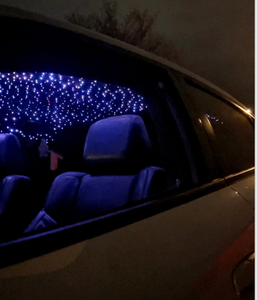 <span class=keywords><strong>Kit</strong></span> de plafonnier à fibre optique RGBW <span class=keywords><strong>LED</strong></span> 16W Starry Sky Shooting Star pour la décoration de toit de voiture et de garniture de toit. - Product Image 3