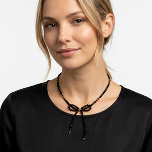 Collar Bohemio Hecho a Mano con Cuentas Geométricas de Vidrio, Cierre y Cadena Chapados en Oro, Joyería de Moda Unisex - Product Image 2