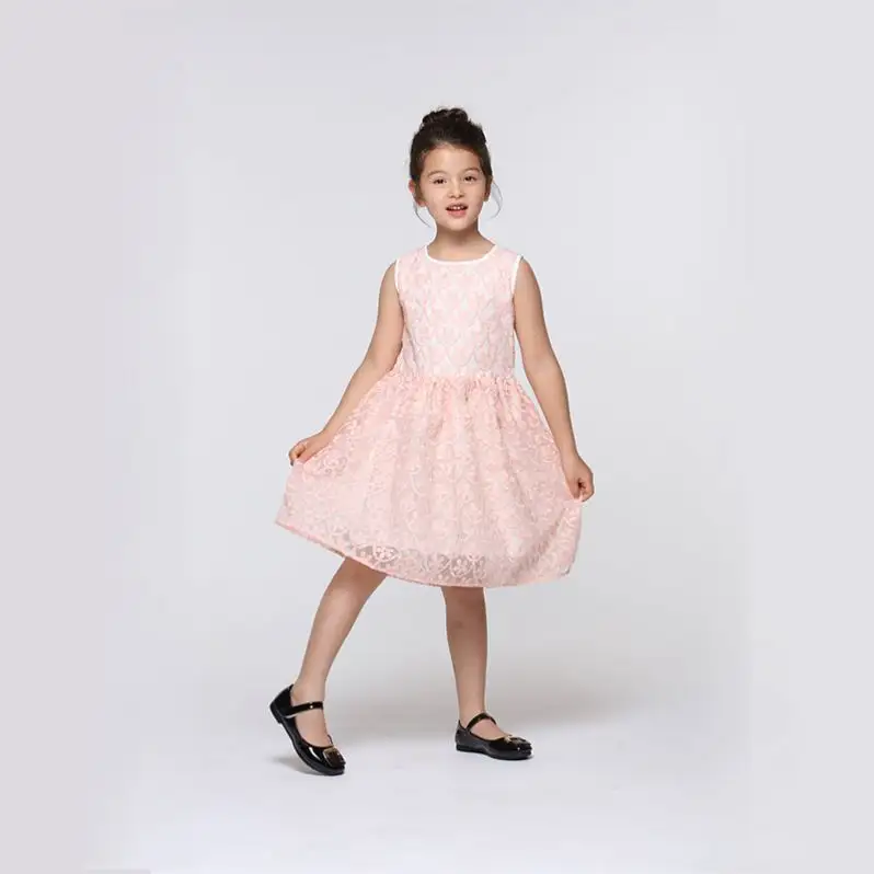 2023 Short And Long Sleeve Girls Party Dress Dance Wedding Party Children Girl 7th Birthday Party Dress