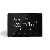 Touch Programable Fan Coil Termostato Wifi Control remoto
