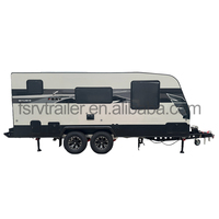 Nouvelle arrivée : camping-car de luxe personnalisé, caravane tout-terrain moderne, caravane mobile d'extérieur, cuisine Thetford, double essieux, 4t