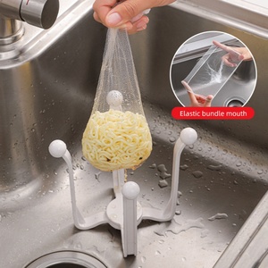 Kitchen Anti-Clogging Disposable Drainage Sink Filter Screen Water Barrier Colander for <b>Vegetable</b> Basin Strainer Bag - Product Image 2