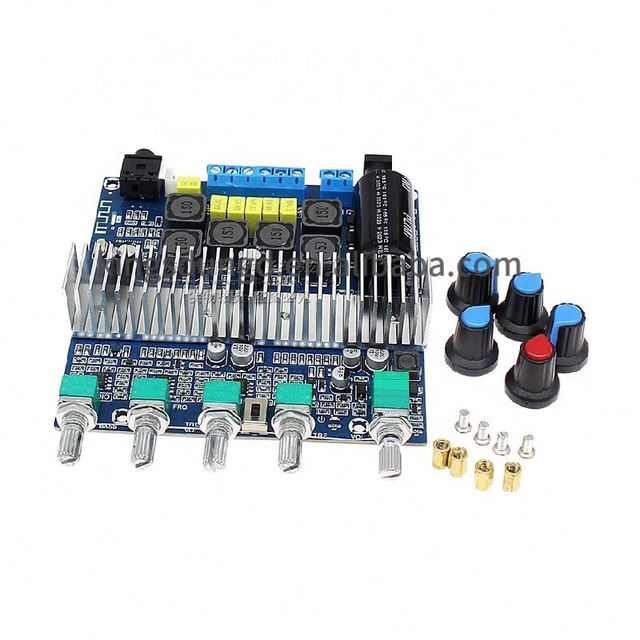 TPA3116 Blue-tooth 5.0 High Power 2.1 Subwoofer Dial Amplifier Board 12-24V