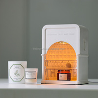 Lampe chauffe-cire en gypse de luxe Pantheon, lumière halogène blanc chaud, ambiance luxueuse, lampe de table pour la décoration de la maison