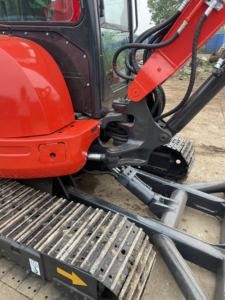 Mini-excavatrice d'occasion Kubota u55 u55-4, mini-pelle Kubota, mini-excavatrice Kubota de 5 tonnes, 6 tonnes, d'origine japonaise, godet d'excavatrice - Product Image 4