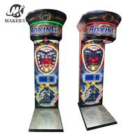 Street Amusement Boxmaschine Arcade-Punching-Automat Outdoor Fiberglas Münzbetriebene Spiele