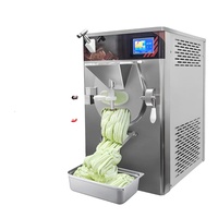 Machine à glaces commerciale professionnelle en acier inoxydable pour la fabrication de glaces dures, congélateur discontinu, prix compétitifs