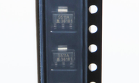 Sensor Efek Hall/Magnetik HK STORY Board Mount SS511AT 12V 10mA Sensor Efek Hall Bipolar SMD/SMT untuk Penginderaan Kecepatan & RPM