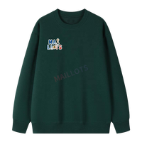 Sweat-shirt col rond personnalisé en gros, 280 grammes, options de couleur, taille, étiquette et graphisme pour collections de marques