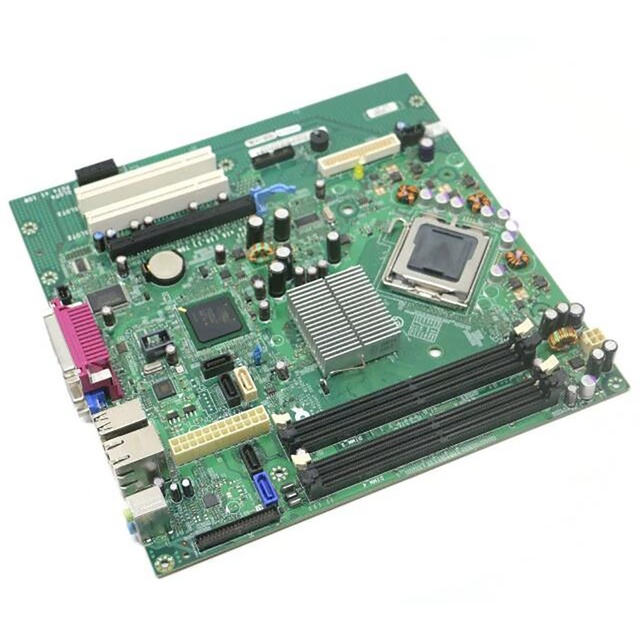 Refurbished for DELL Optiplex 755 MT Mini Tower Motherboard GM819 JR271 0GM819 0JR271 with Intel Chipset Accessories