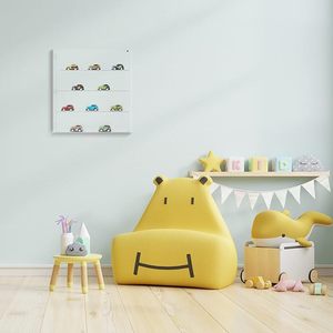 Treo Tường Acrylic hiển thị trường hợp với kệ rõ ràng tầng Showcase hiển thị tủ hiển thị trường hợp - Product Image 5