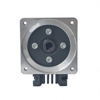 Moteur à engrenages à vis sans fin NMRV110 5 CV, réducteur d'angle droit 7.5:1 60:1 93 tr/min, montage à bride, pour machines industrielles 110/220V