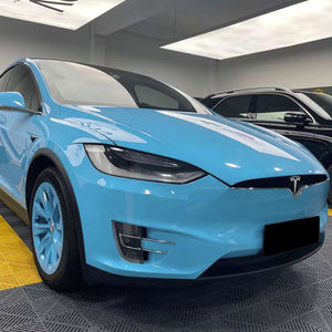 HEY <span class=keywords><strong>FILM</strong></span> LBWK101 <span class=keywords><strong>Film</strong></span> d'emballage bleu Kenmery de Kato métallisé super brillant pour vinyle d'emballage de voiture de haute qualité - Product Image 5