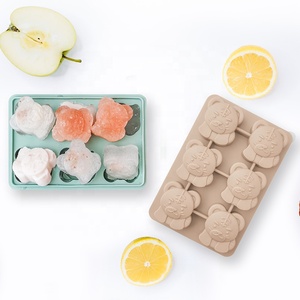 Động vật phong cách tùy chỉnh Silicone LCE khuôn tủ đông dễ dàng phát hành linh hoạt <span class=keywords><strong>Ice</strong></span> Cube Tray cho bán buôn bởi nhà máy chất lượng - Product Image 4