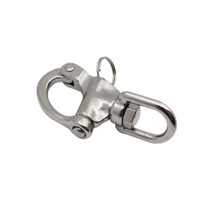 RICHWITS 316 Stainless Steel Quick Release Shackle 450kg 650kg 950kg Marine <b>Yacht</b> Connector Hardware - Product Image 1