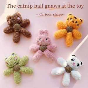 Pet Interactive Movement Toy Pet Chew Toy Grinding Teeth Clean Bite Resistant Fun <b>Cat</b> <b>Plush</b> Stuffed Puppy Toys of Pets - Product Image 2