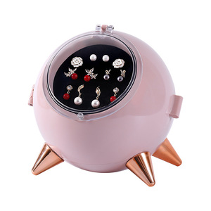 Douyin with the European and American light luxury jewelry box large capacity jewelry storage box multi-layer jewelry box