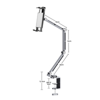 Support de téléphone portable en aluminium Takenoken, support de tablette iPad, support magnétique pliable portable, support de chevet, support de bureau, support de voiture pour diffusion en direct