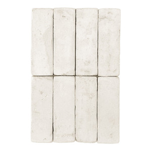 Piastrella Chroma Rustic White 5x15 per Pareti e Pavimenti, Uso Interno ed Esterno - Product Image 1