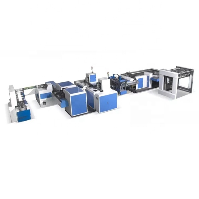 Automatic Paper Poker Slitting Collating Cutting and Packing Machine Game Card Production Line Playing Card Making Machine